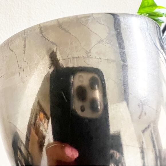 Starbucks Pewter Finish Mug Wave Bottom - Picture 4 of 8